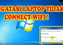 Laptop Tidak Bisa Connect Wifi Hp Windows 10